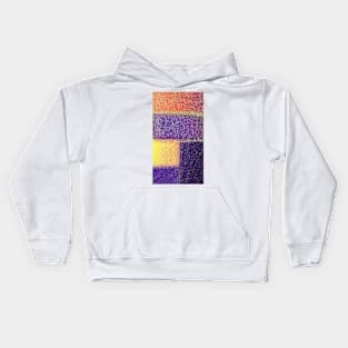 Purple Blockwork Kids Hoodie